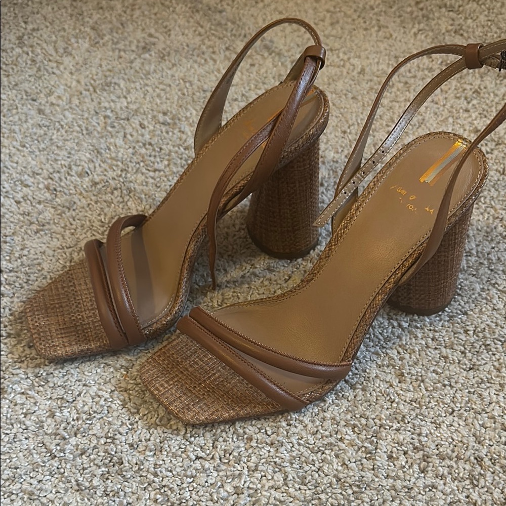 Sam Edelman Elegant Brown Strappy Women's Heels